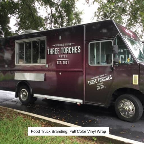 G. Vehicle Graphics - Lettering, Partial & Full Wraps